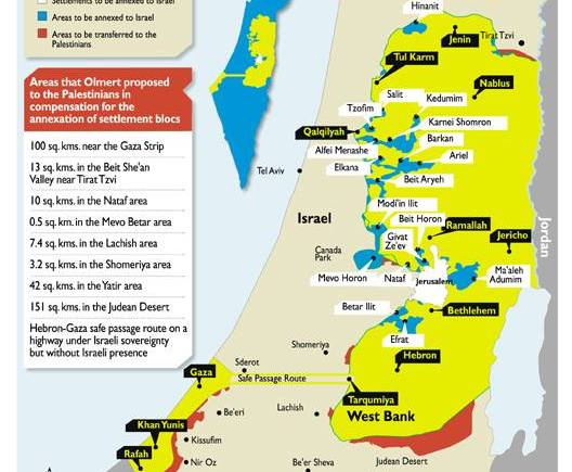 Israel's 2008 peace offer