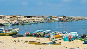 Gaza fishing port